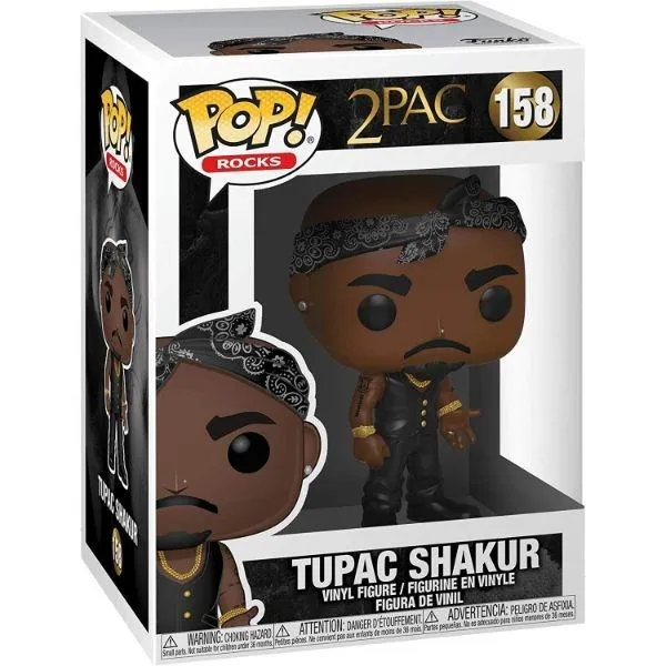 2PAC Bandana Vest Funko Pop! Rocks Figure