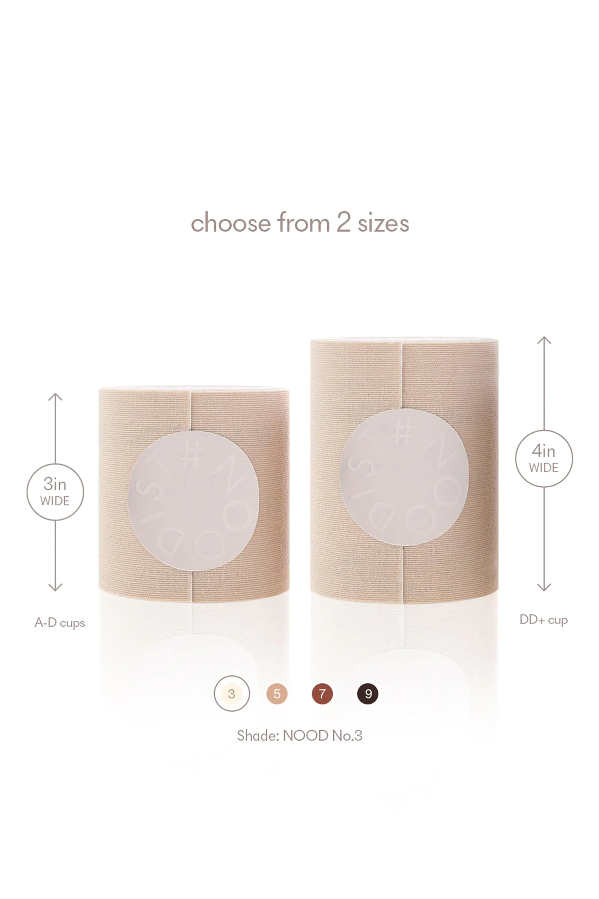 Shape Tape | NOOD Breast Tape No 3 4 inch