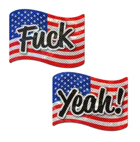 American Flag Nipple Covers - Stars & Stripes