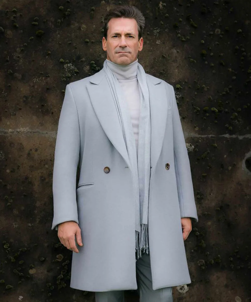 Archangel Gabriel Good Omens Grey Wool Coat