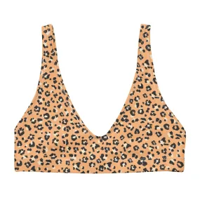 ORANGE LEOPARD Bikini Top