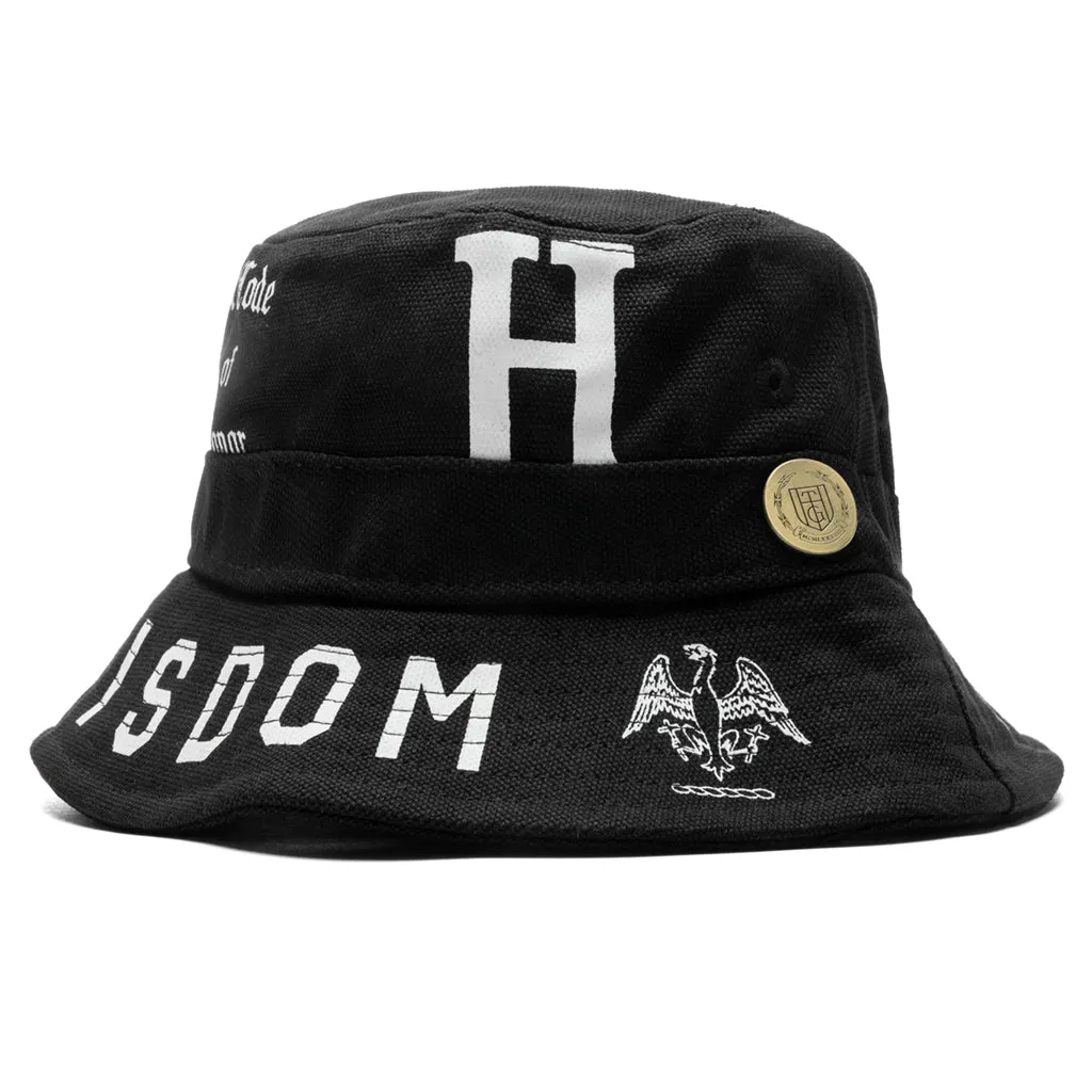 'Code of Honor Bucket Hat Black'