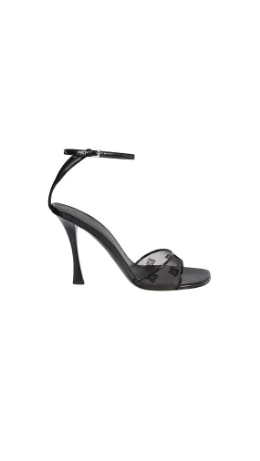 Black Decolleté with Ankle Strap