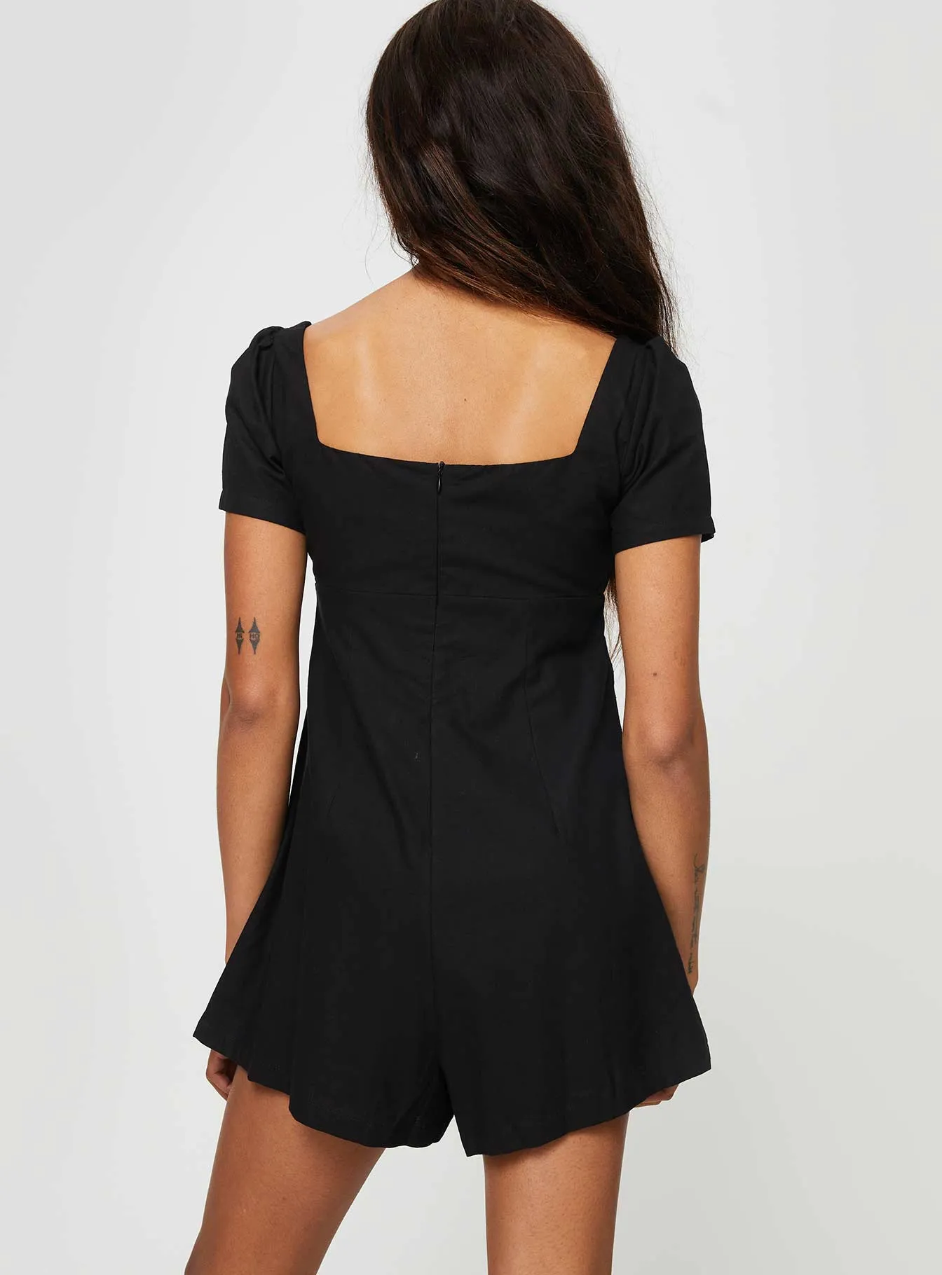 Black Sararae Playsuit