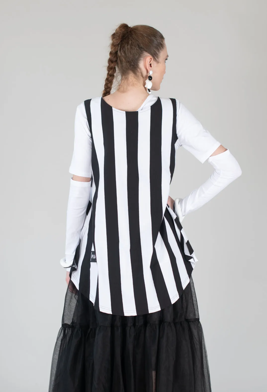 Block Stripe Vest Top