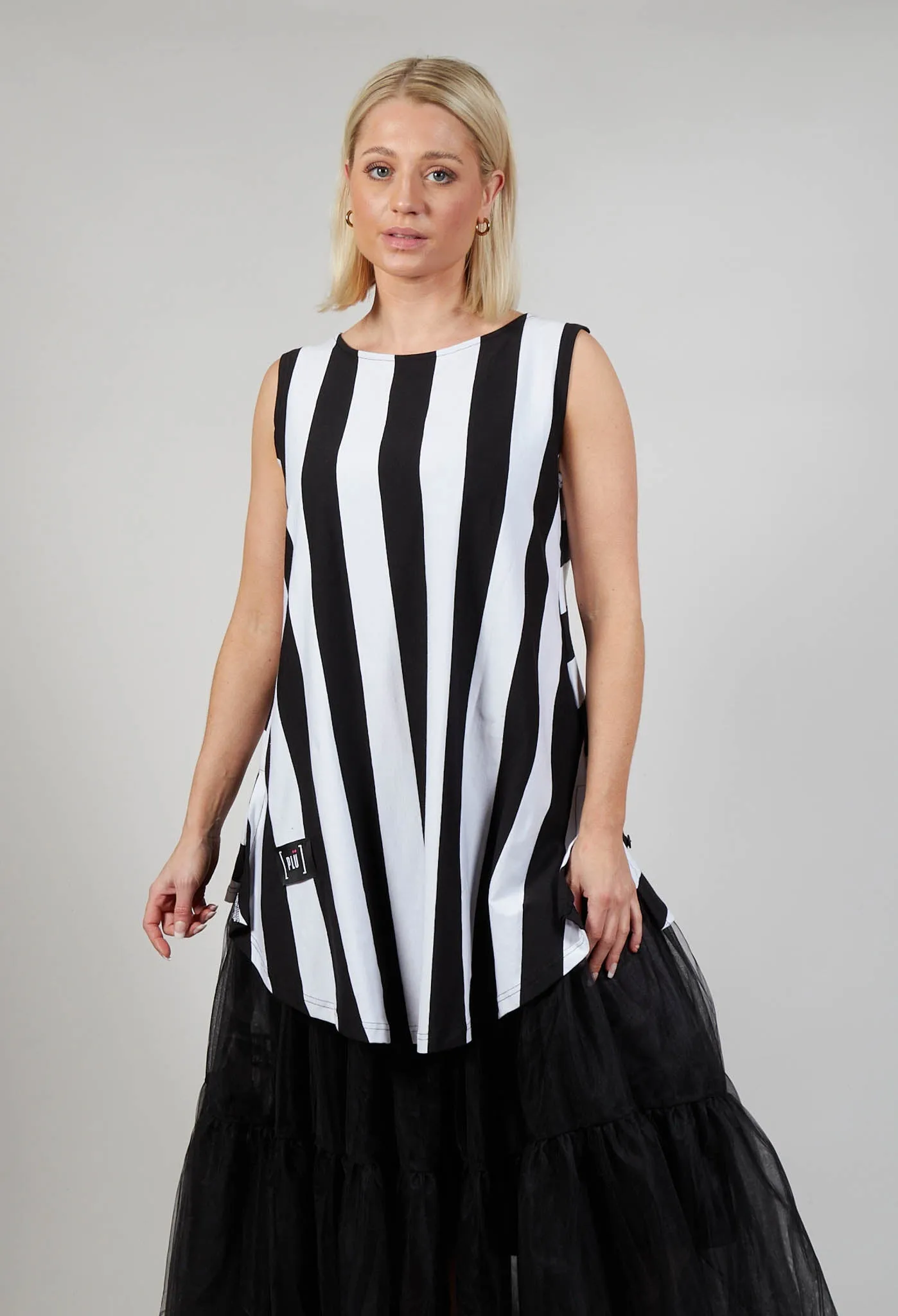 Block Stripe Vest Top