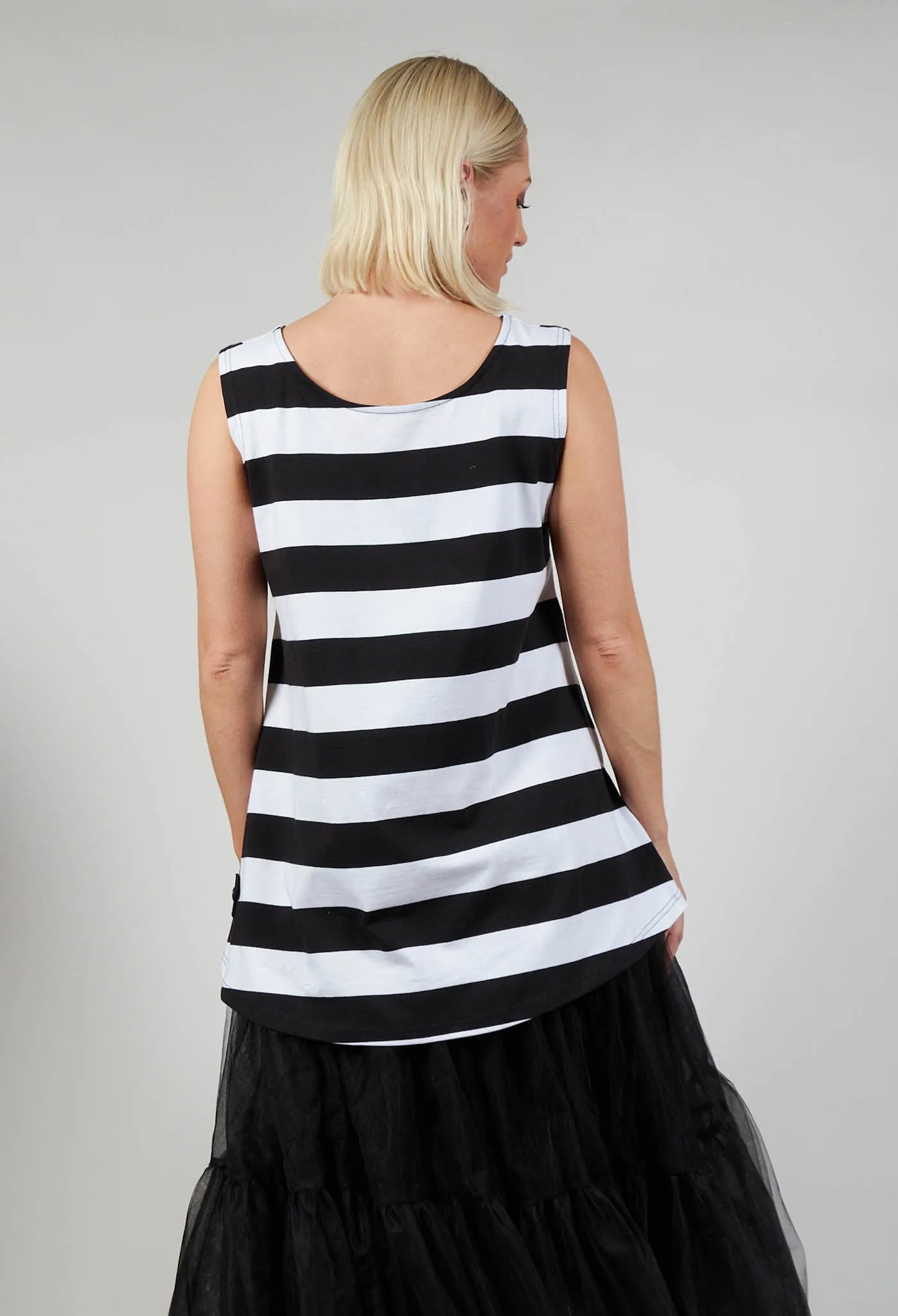 Block Stripe Vest Top