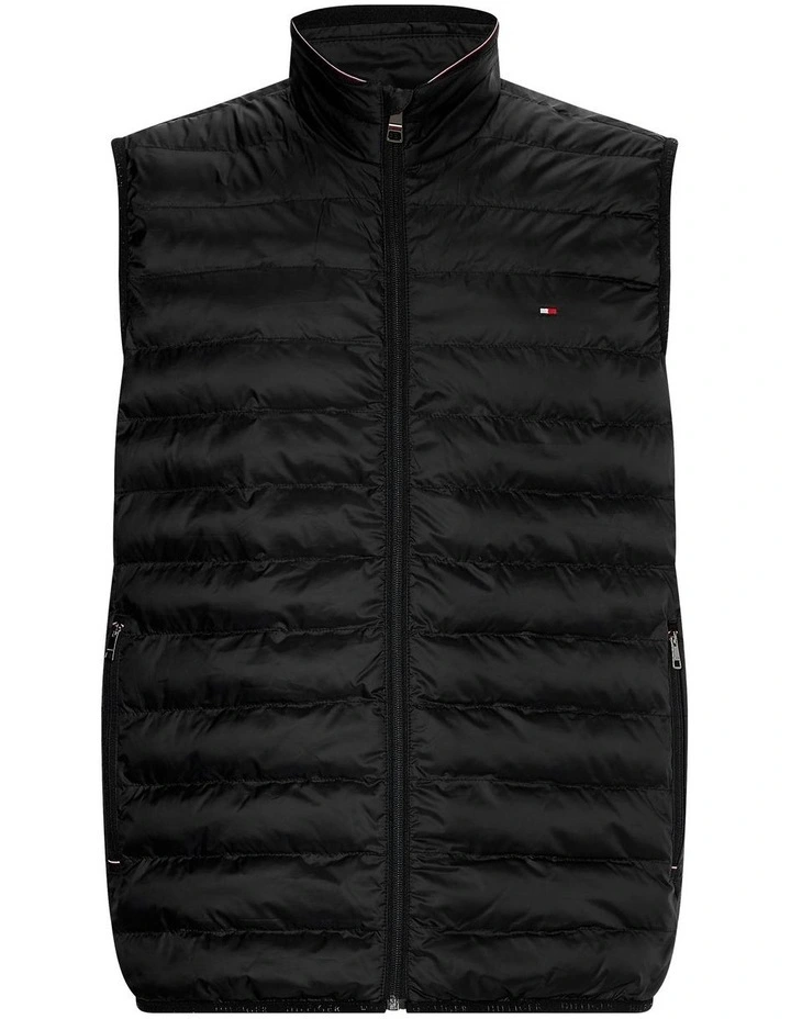 Blue Packable Quilted Vest