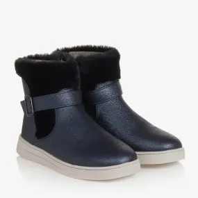 Blue Winter Boots for Girls