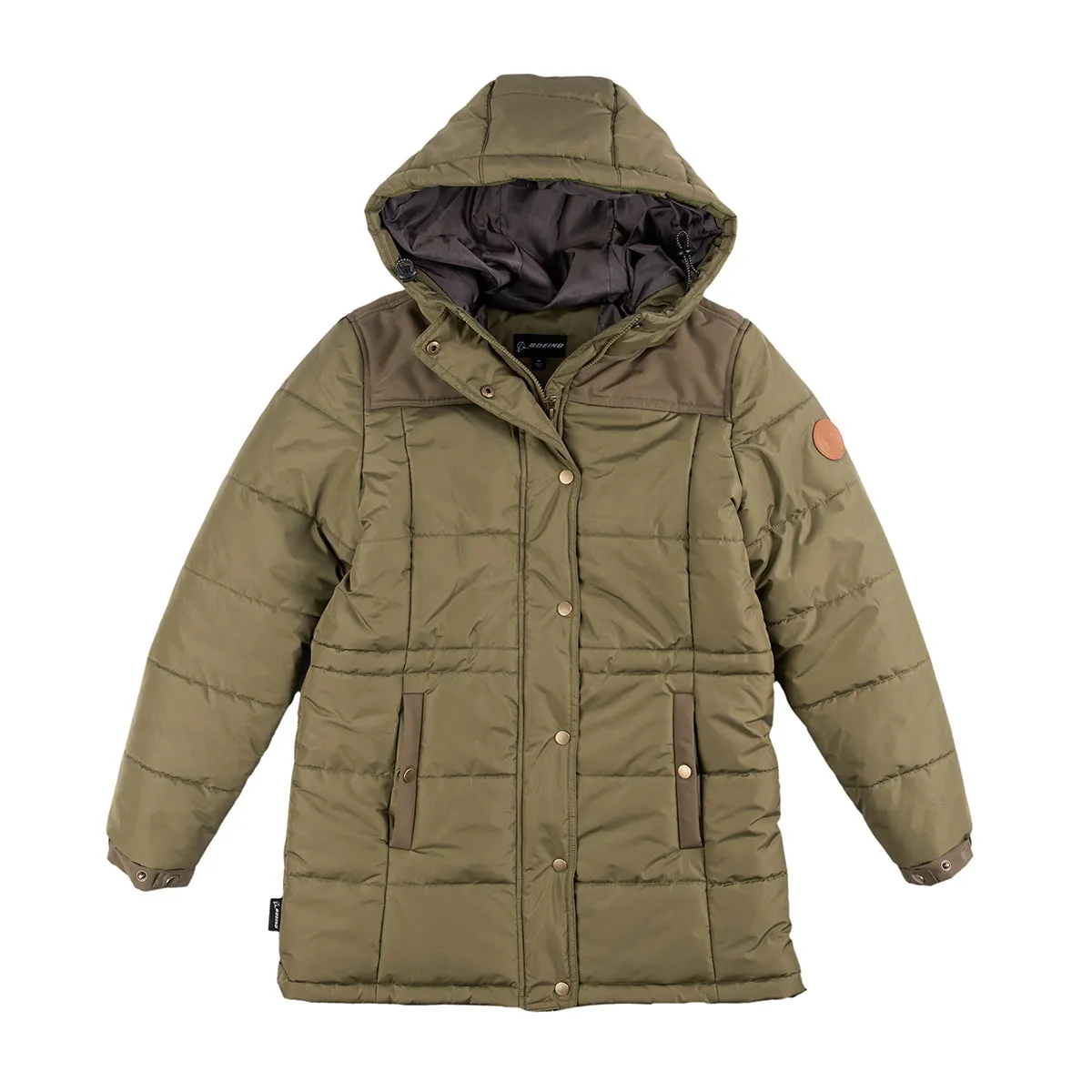 Boeing Long Puffer Coat