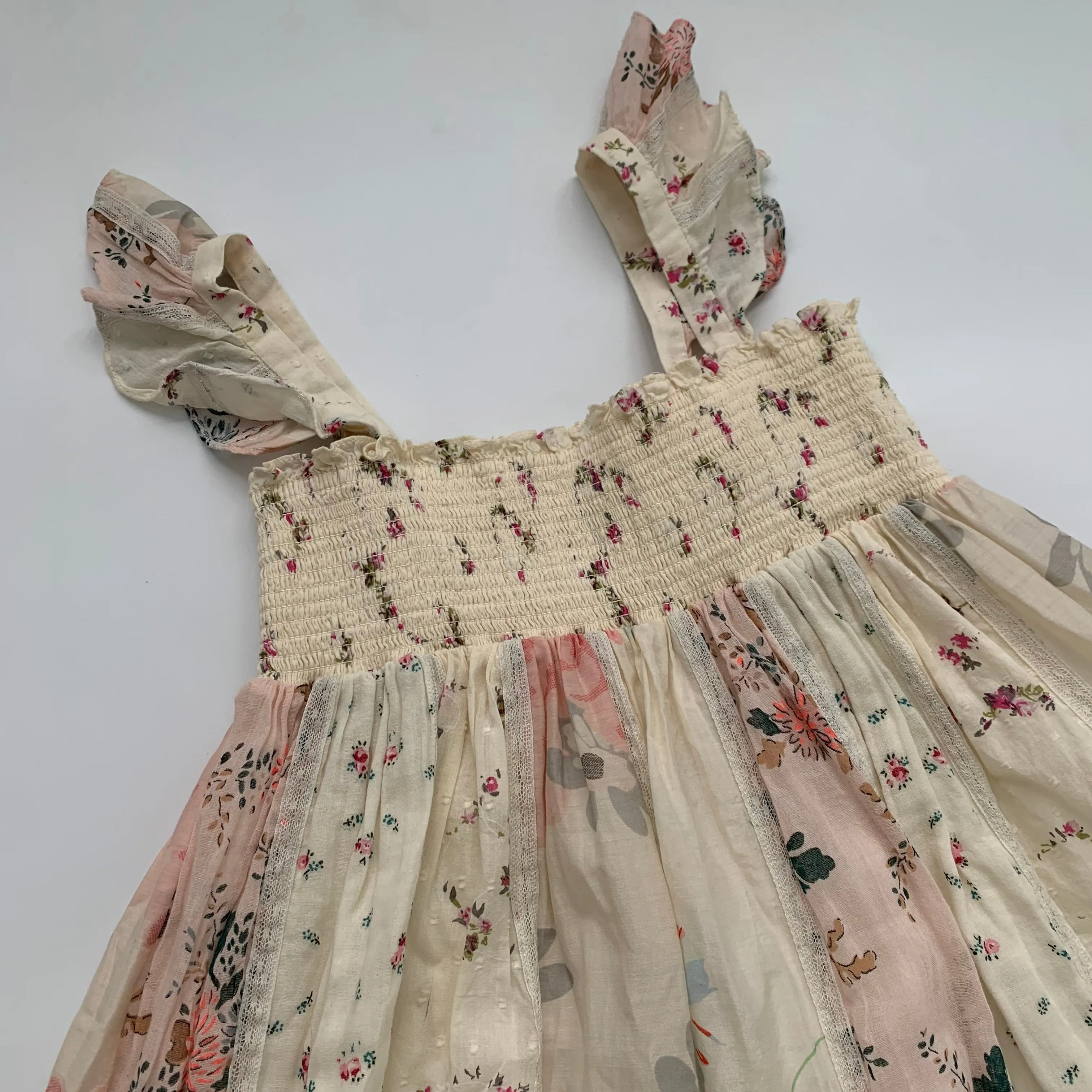 Bonpoint Long Floral Patchwork Sundress for 8 Years