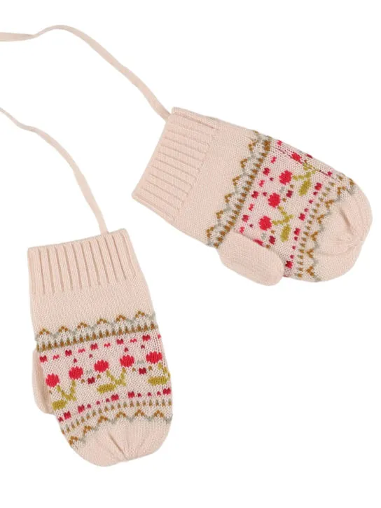 Bonpoint Wool knit mittens