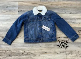 BOY’S WRANGLER WESTERN SHERPA LINED DENIM JACKET