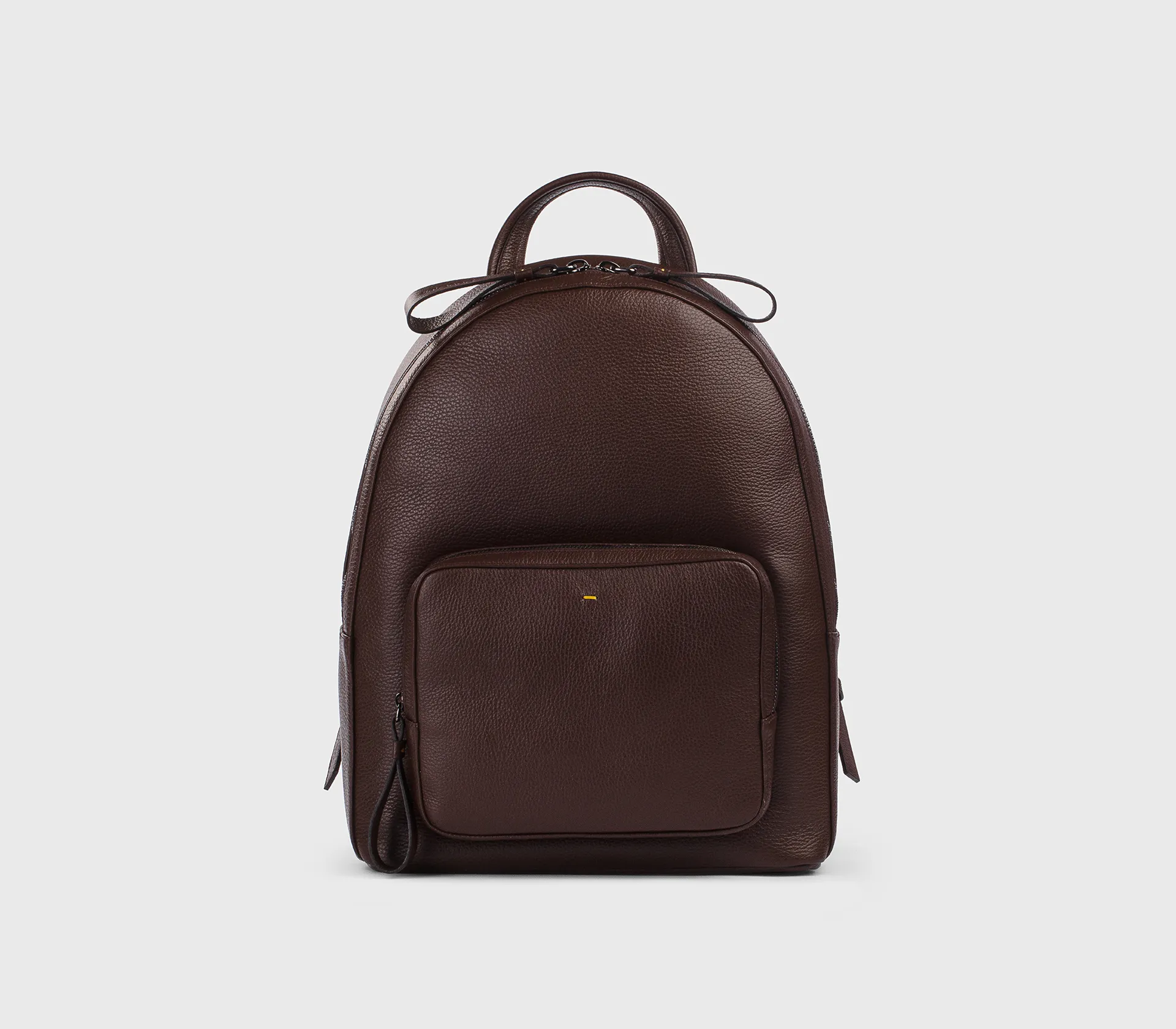 Brown Leather Rucksack