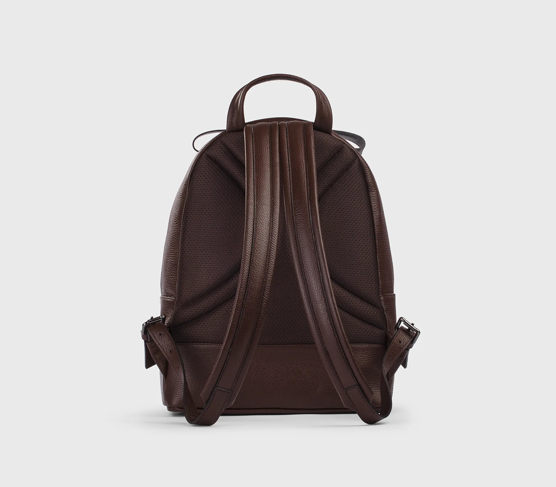 Brown Leather Rucksack