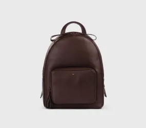 Brown Leather Rucksack