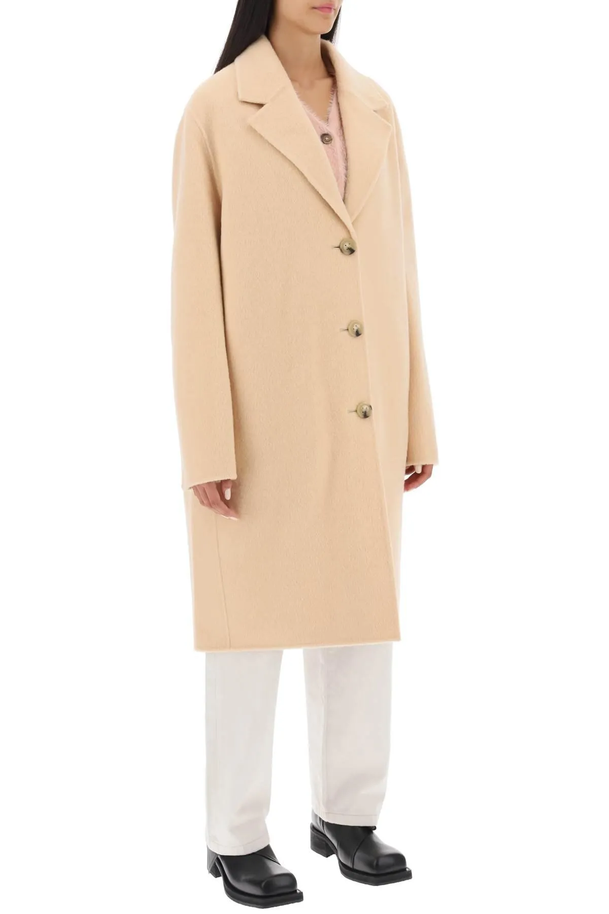 Brushed Wool Coat by Acne Studios