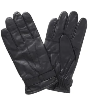 Burnished Leather Insulated Gloves for Men by Barbour