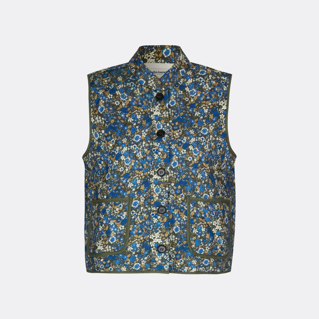 Quilted Blue CairoLL Vest