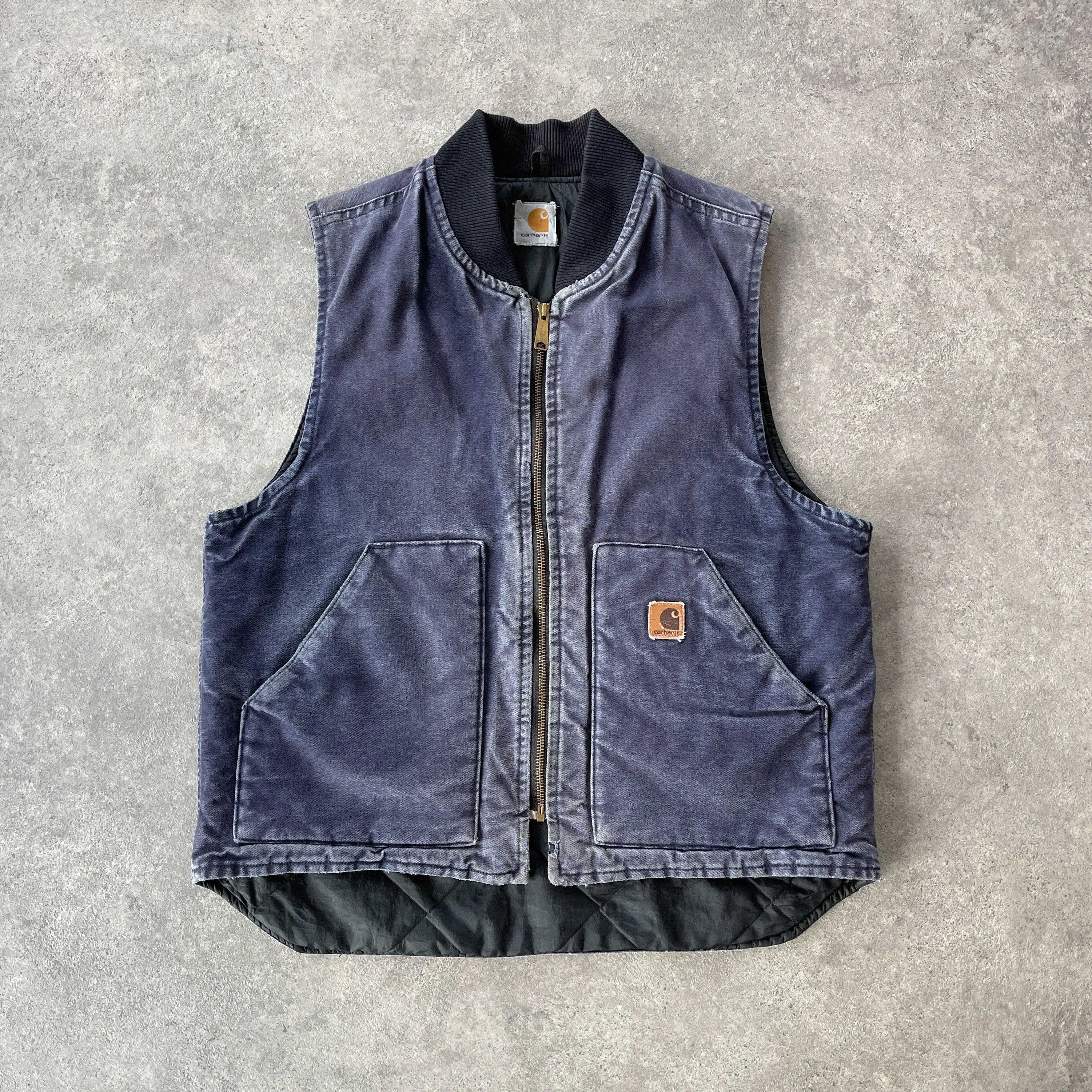 Carhartt 2000s Heavyweight Quilted Vest Jacket (M)