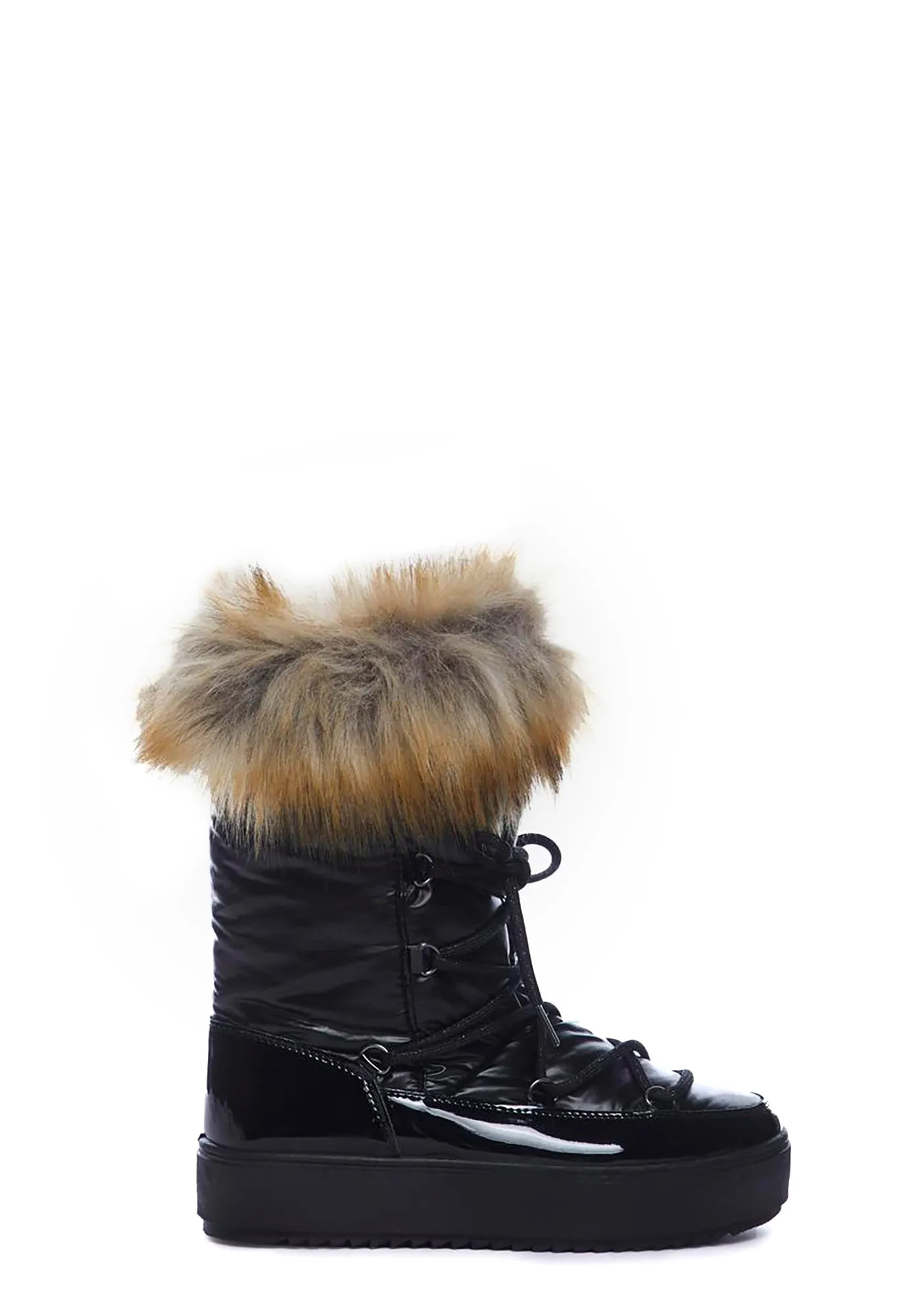 Chilly Reception Faux Fur Boots