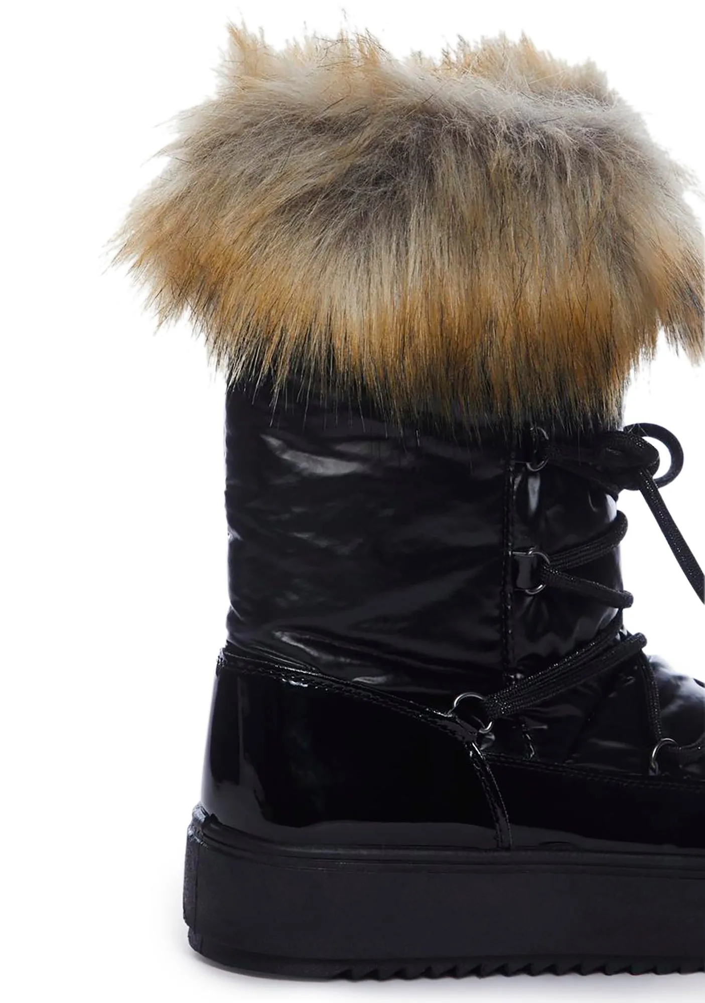 Chilly Reception Faux Fur Boots