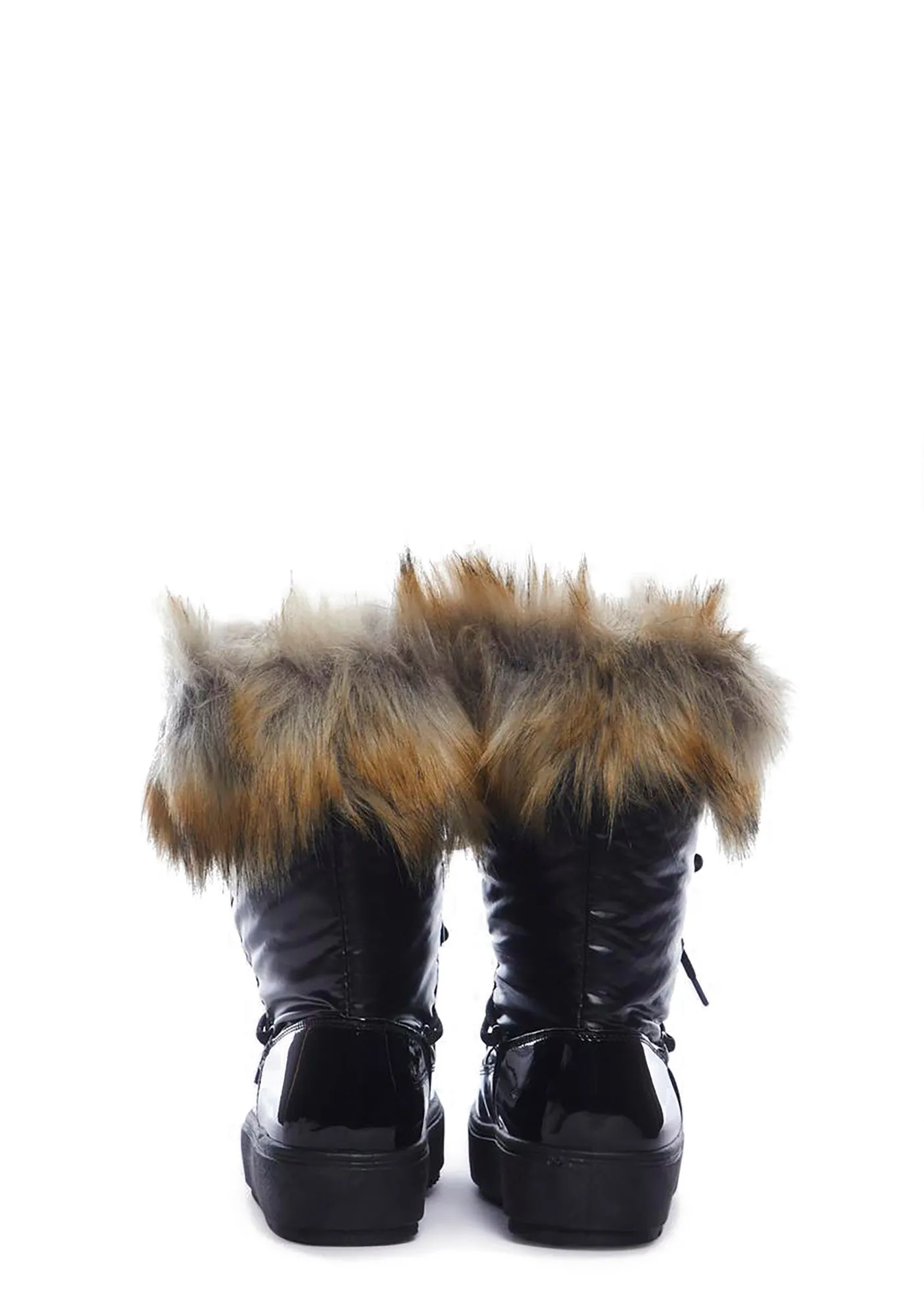 Chilly Reception Faux Fur Boots