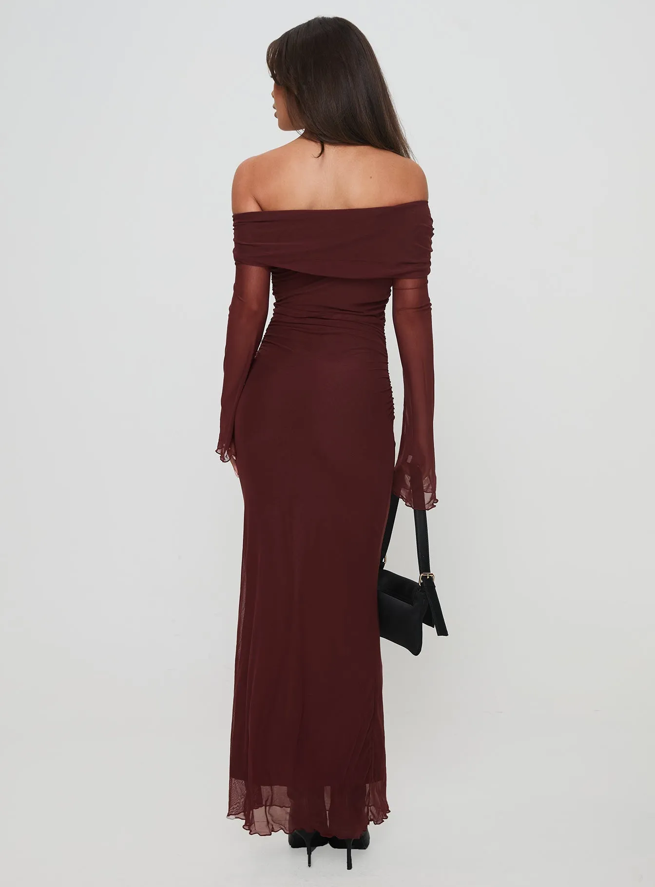 Chocolate Maxi Dress Consideration