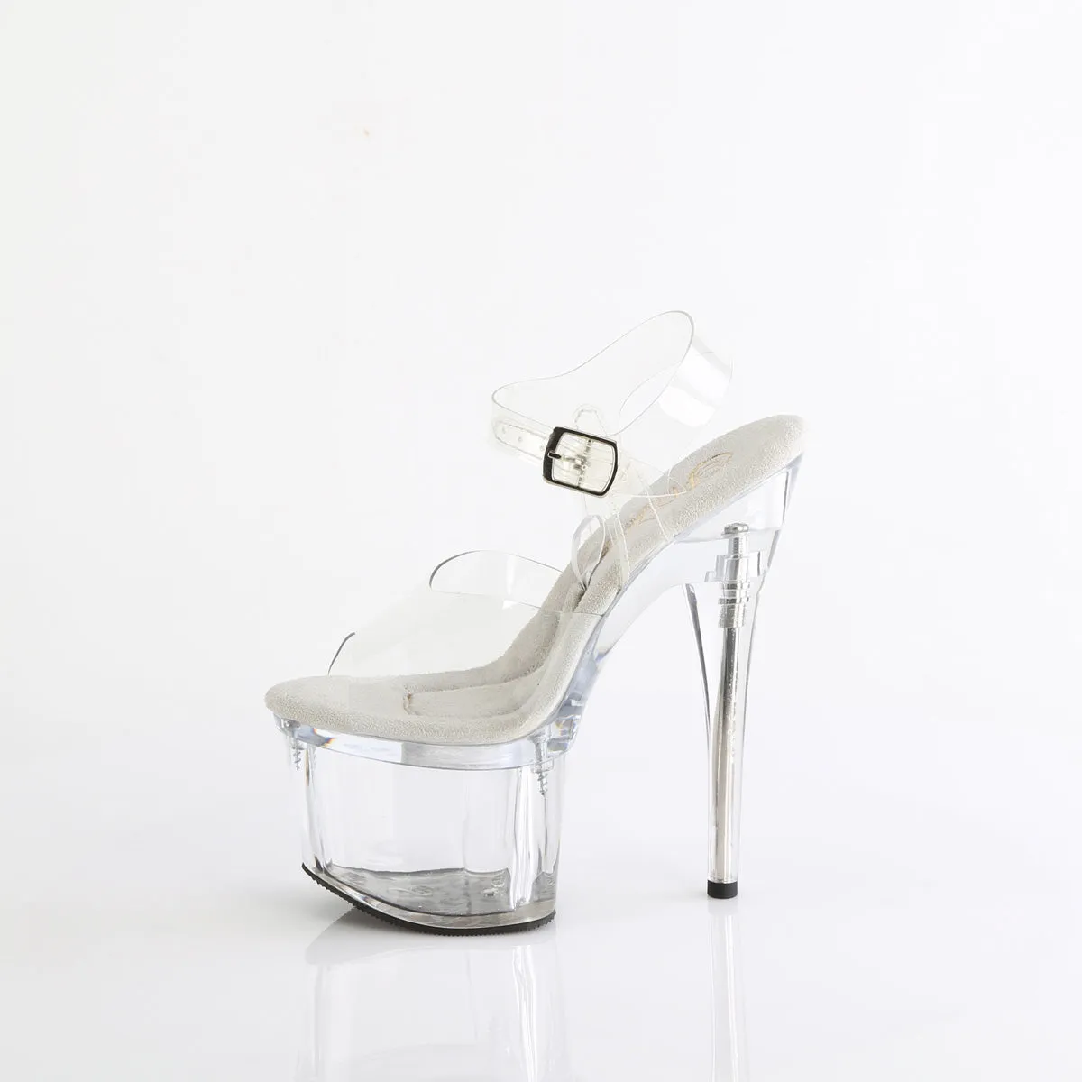 Clear TREASURE-708EST Heels