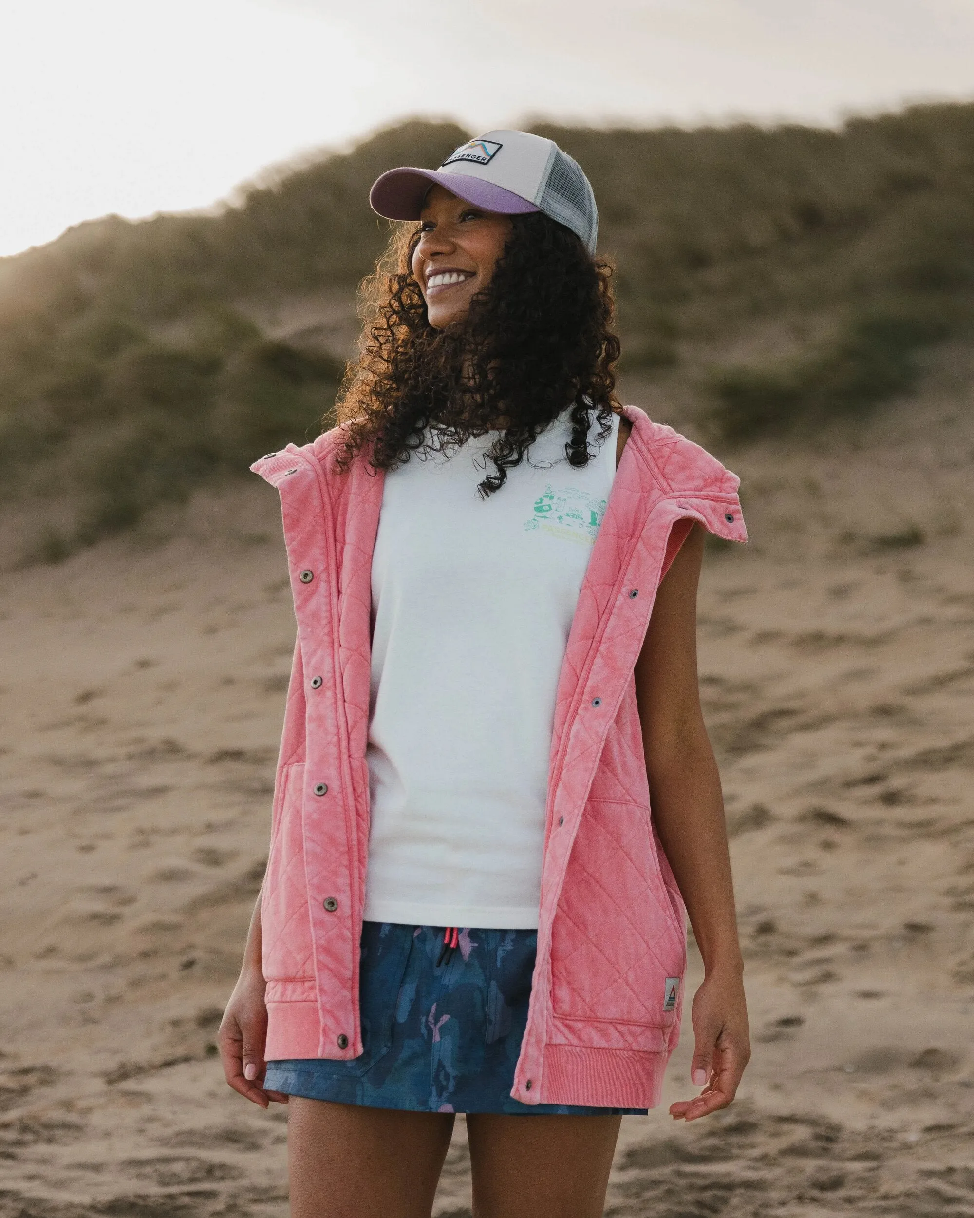 Clementine Recycled Quilted Vest