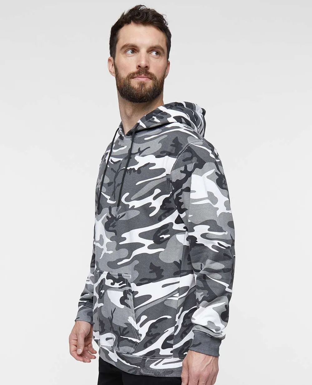 Code Five Camo Pullover Fleece Hoodie