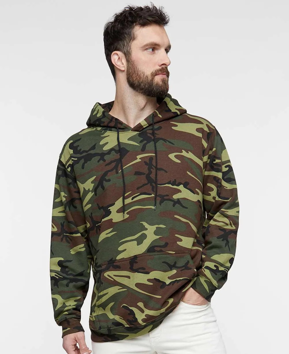 Code Five Camo Pullover Fleece Hoodie