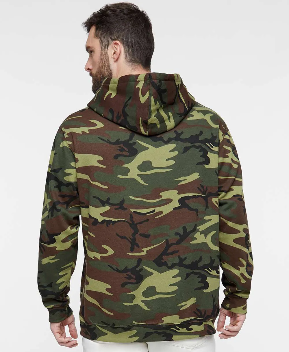 Code Five Camo Pullover Fleece Hoodie