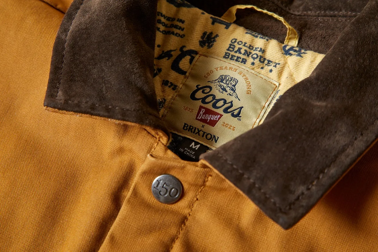 Coors 150 Lined Durham Jacket in Golden Brown