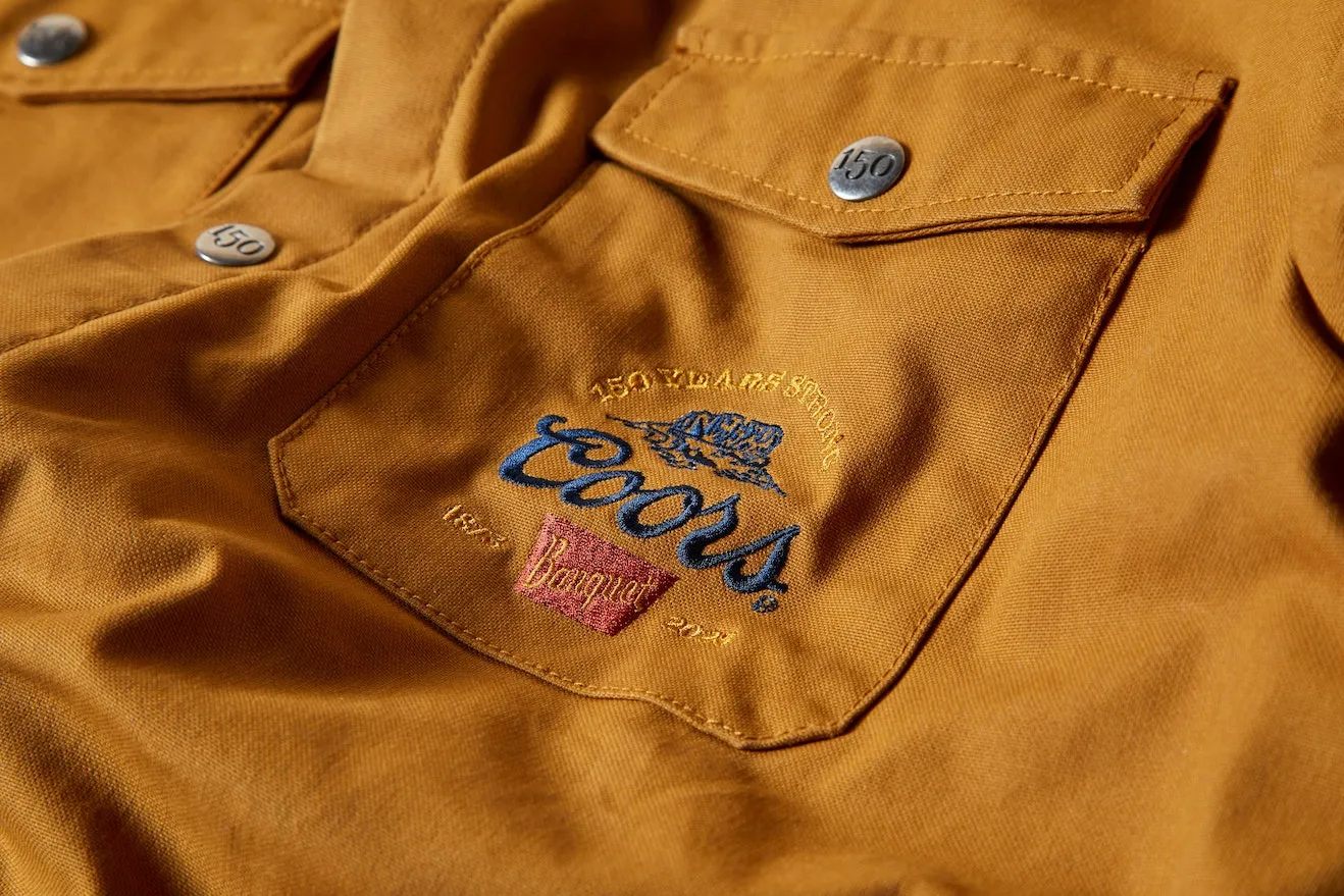 Coors 150 Lined Durham Jacket in Golden Brown