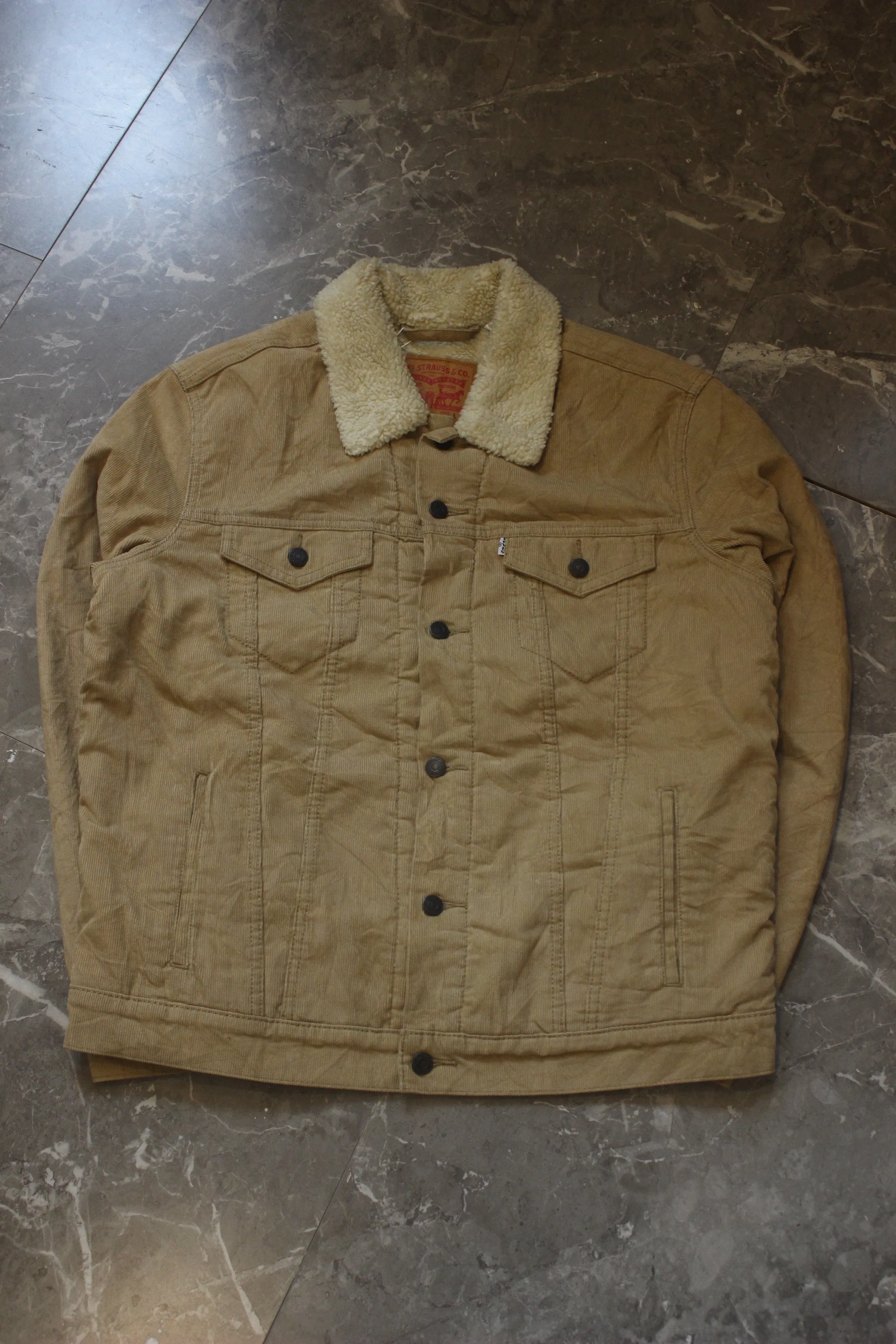 Levis Corduroy Sherpa Outerwear