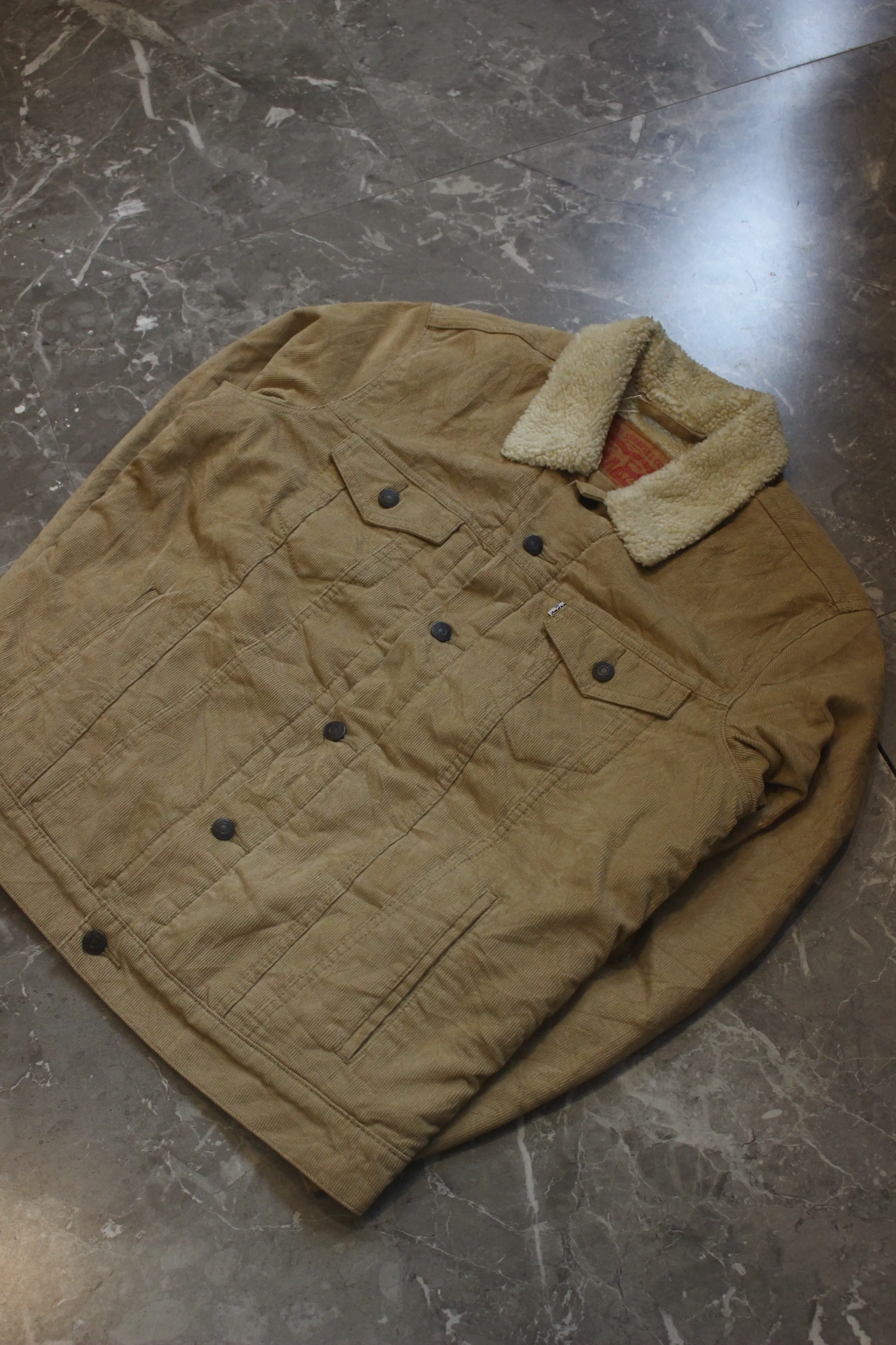 Levis Corduroy Sherpa Outerwear