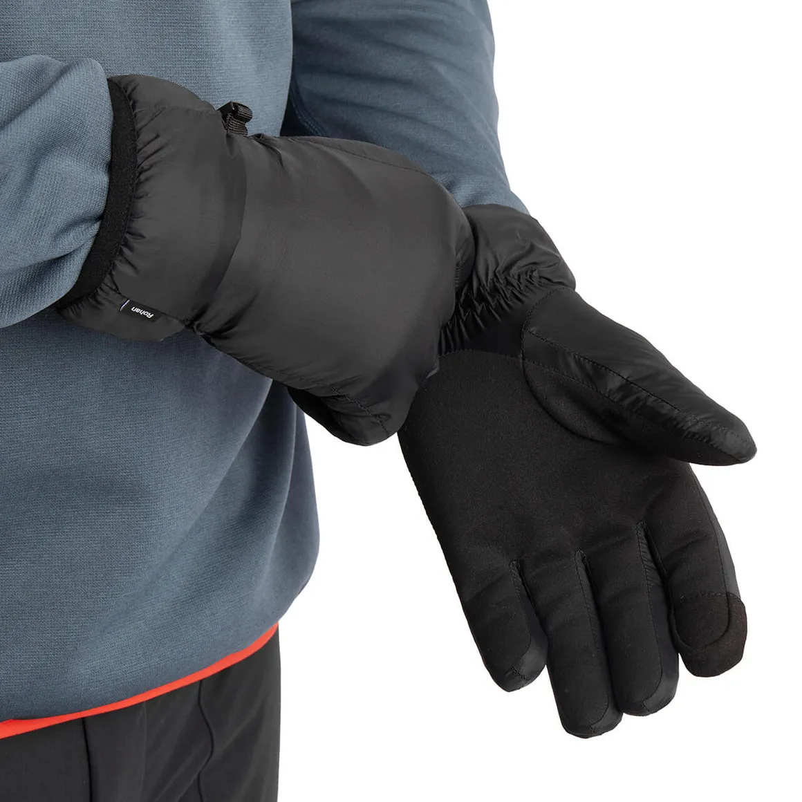 Black Insulated Cragg Gloves