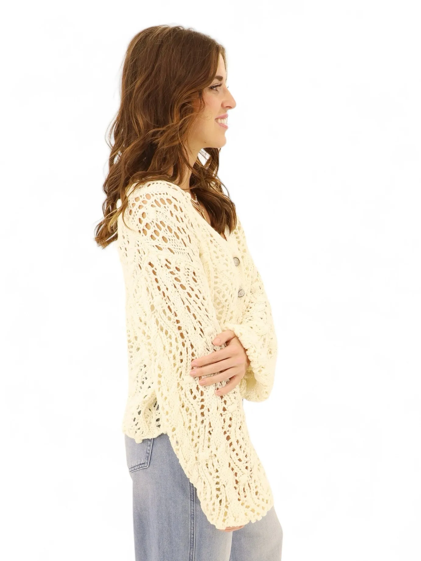 Cream Knit Sweater