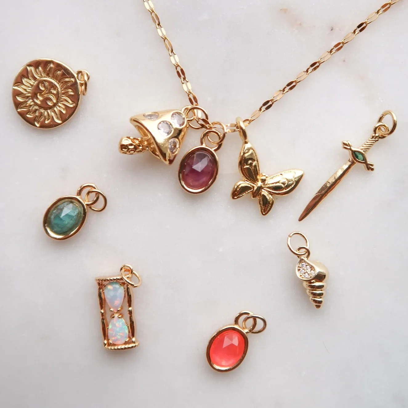 Customizable Charm Necklace