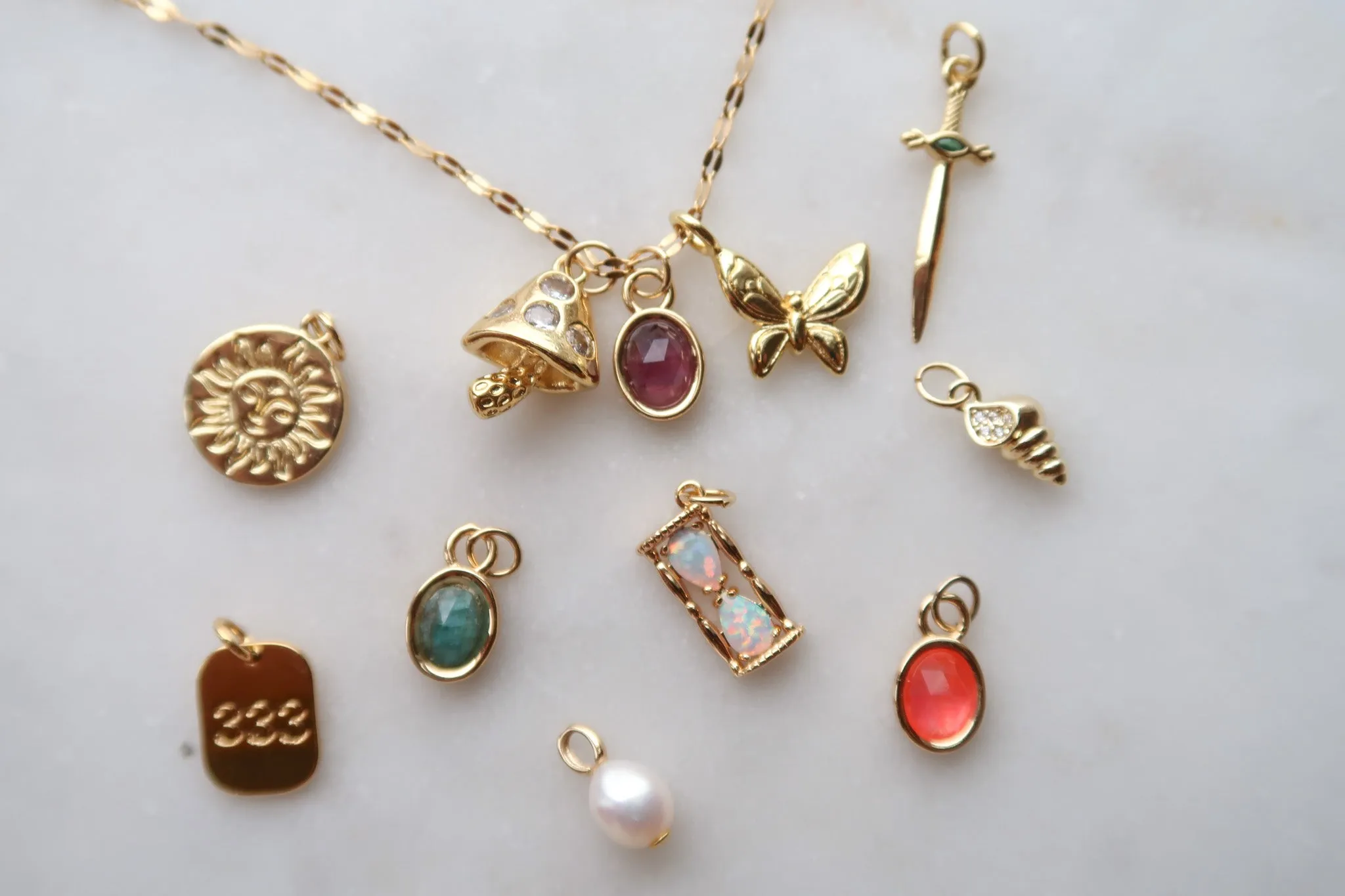 Customizable Charm Necklace