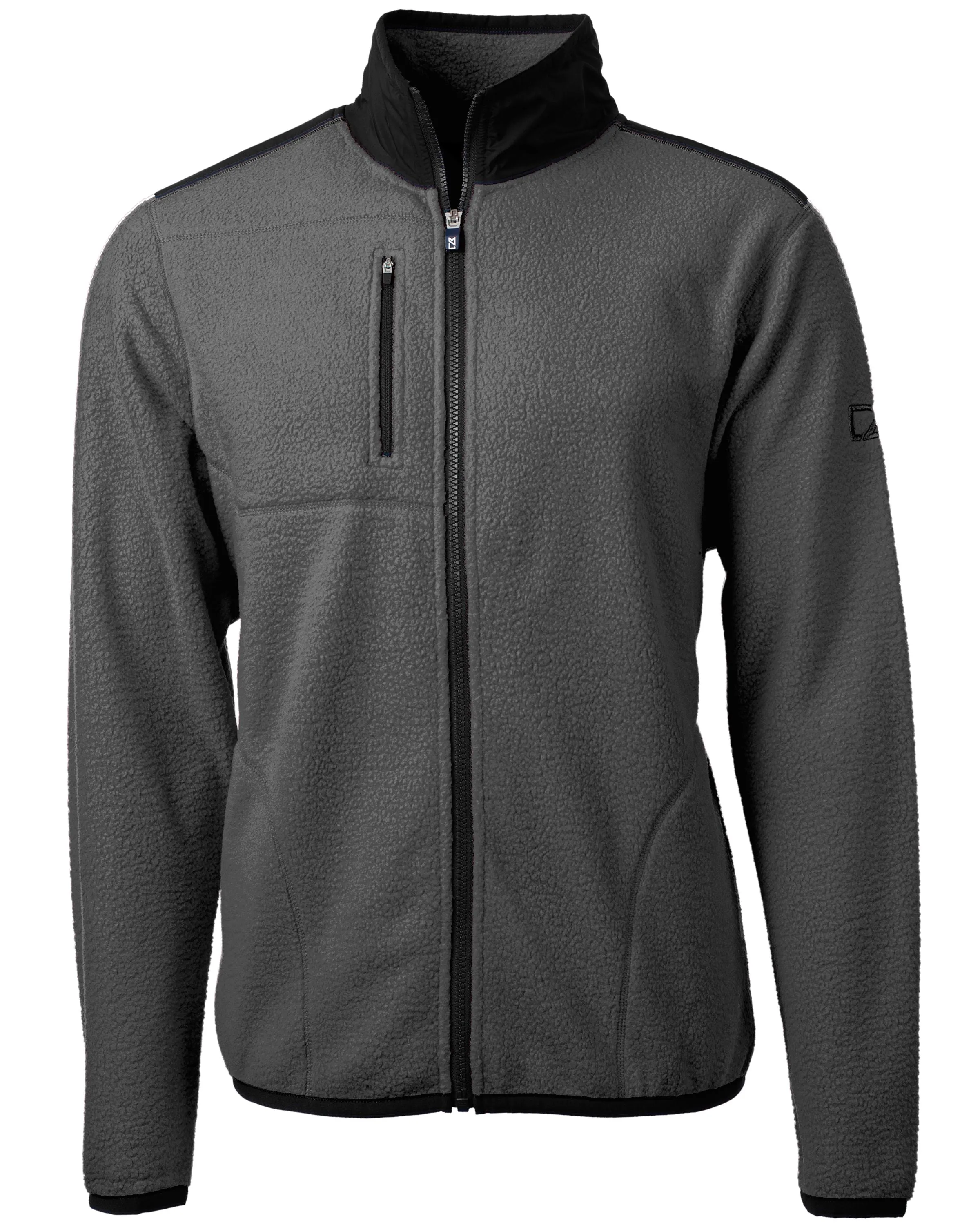 Shawl Collar Eco-Friendly Fleece Jacket