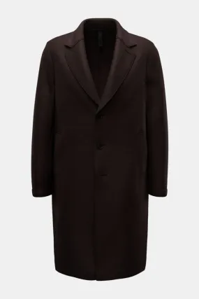 Dark Brown HARRIS WHARF LONDON Wool Coat