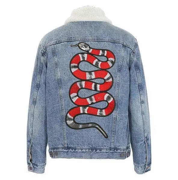 Snake Sherpa Jacket