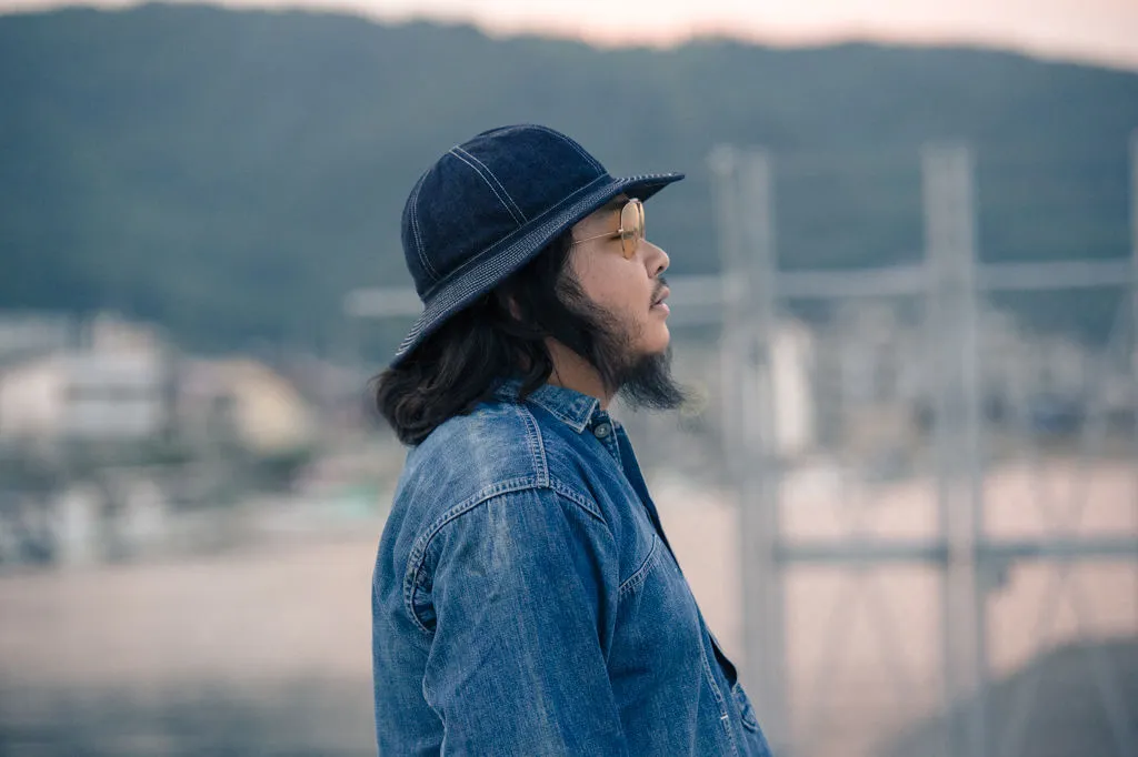 1930s Hat Denim in One-Wash