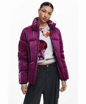 Padded coat with hood by Desigual