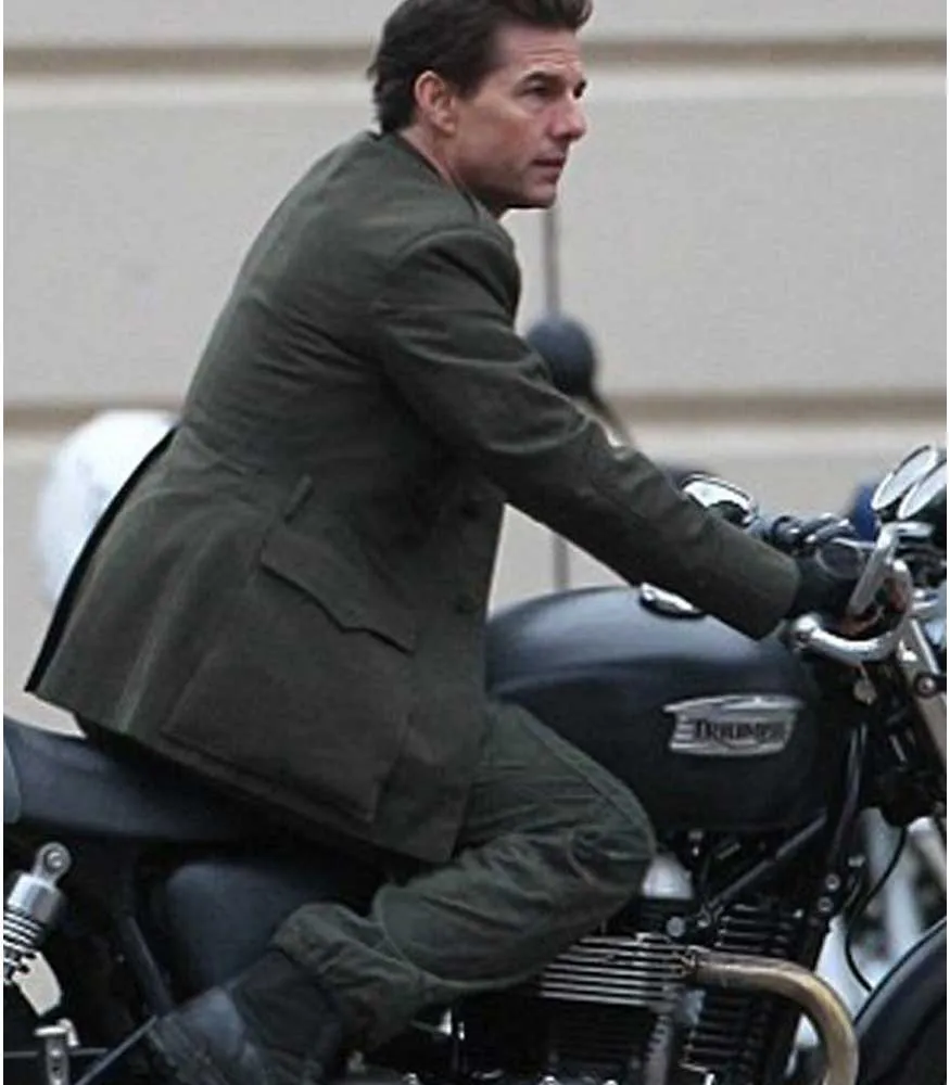 Edge of Tomorrow Tom Cruise Wool Coat