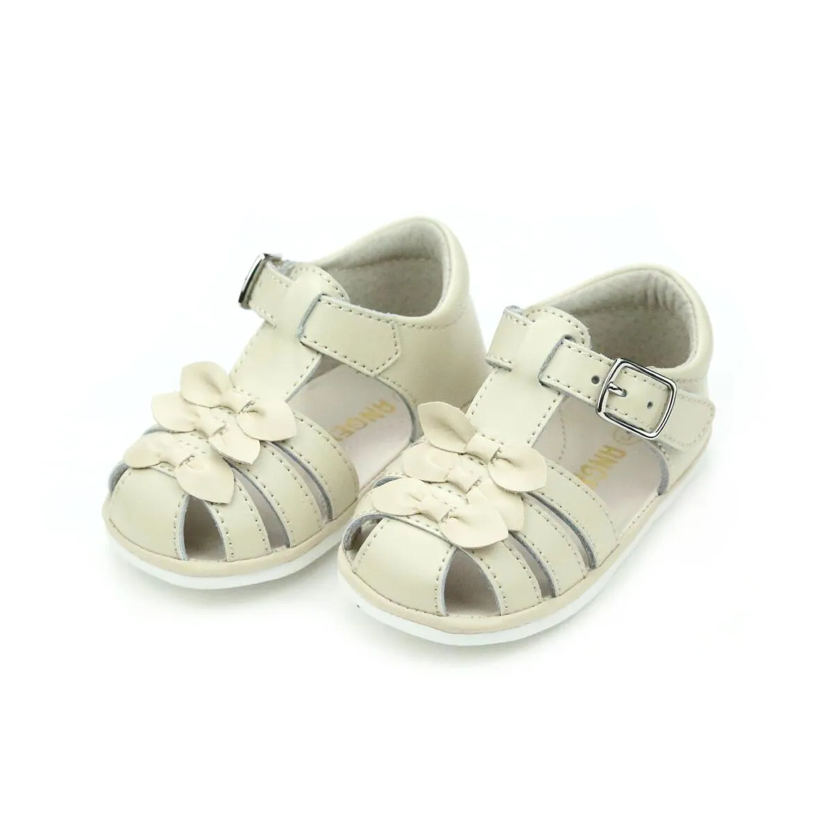 Oatmeal Everly Bow Sandal