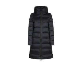 Save The Duck Iris Extra-Long Quilted Hooded Coat for Women