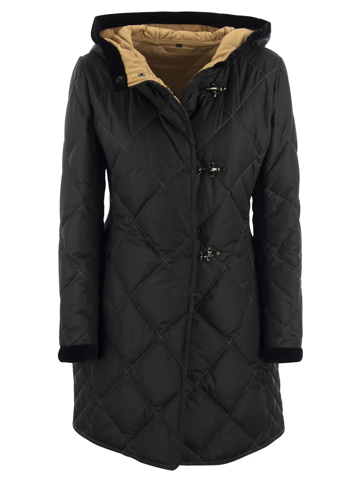 Fay Virginia Quilted Coat with Hood Fay